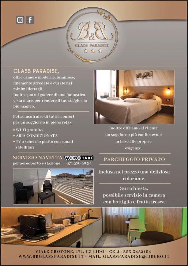 קטנזארו B&B Glass Paradise מראה חיצוני תמונה